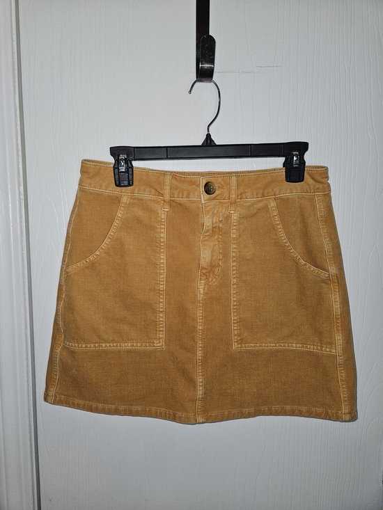 American Eagle Outfitters Dresses & Skirts - American Eagle Outfitters Corduroy Mini Skirt in Mustard Yellow